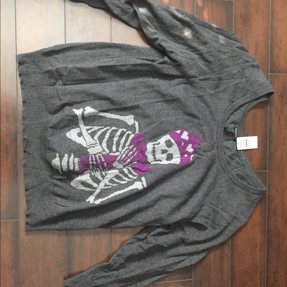 torrid Sweaters - New skeleton with scarf torrid 3x sweater